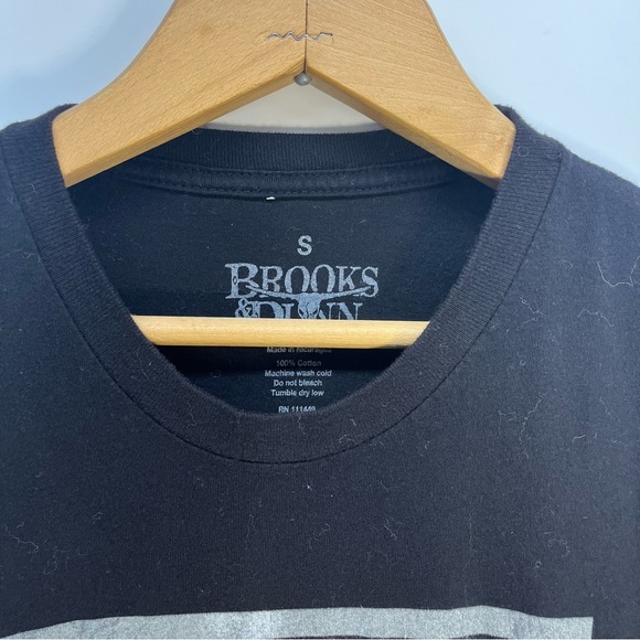 Brooks And Dunn The Last Rodeo Tour 2010 Tour Black T Shirt Size Small Country - Picture 3 of 5